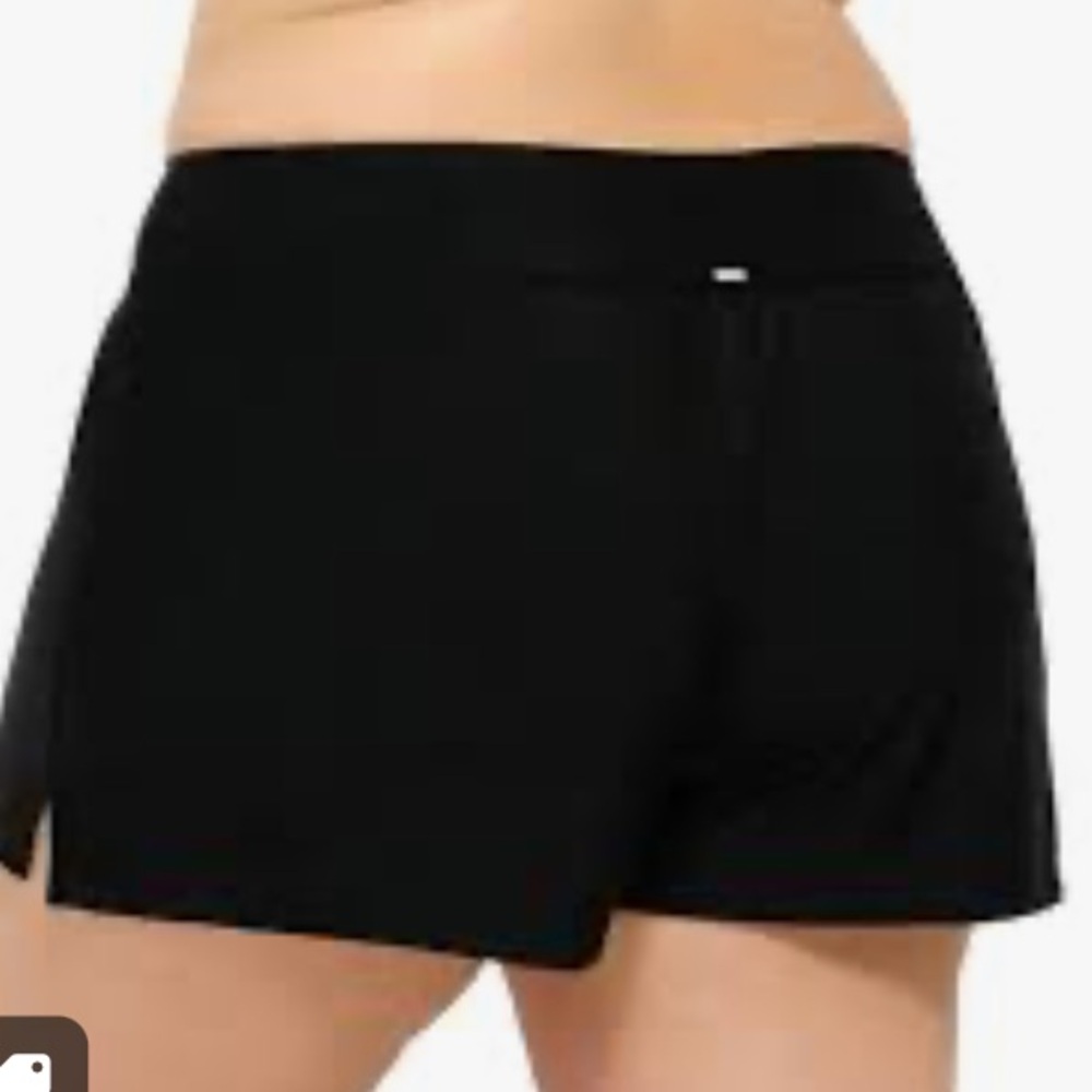 🔥10 for $100🔥 Krista plus size 3X black swim shorts
